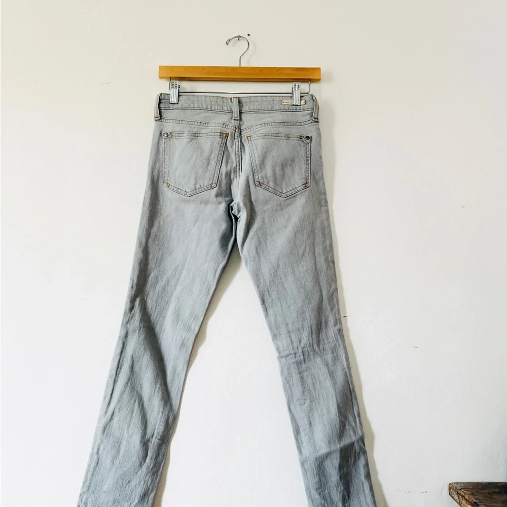 PILCRO Light Gray Women’s Cigarette Jeans Size 25 - Picture 3 of 12